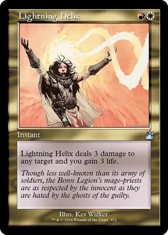 Lightning Helix (Retro Frame)