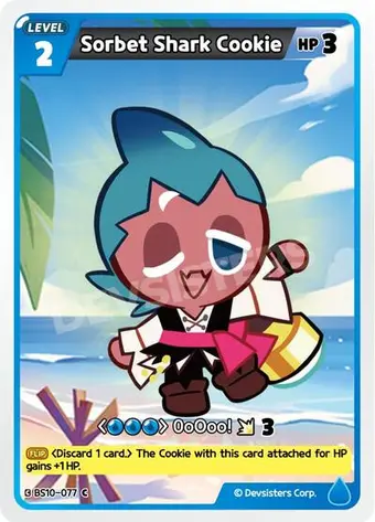 Sorbet Shark Cookie