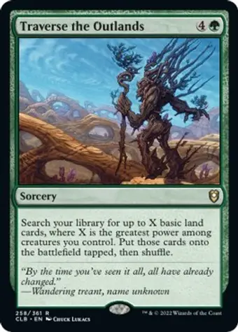 Traverse the Outlands
