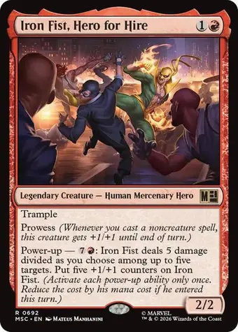 Iron Fist, Hero for Hire