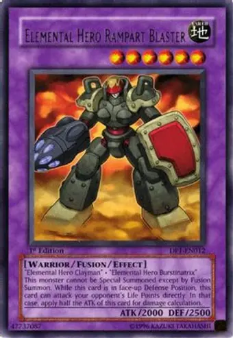 Elemental Hero Rampart Blaster