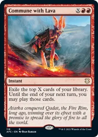 Commune with Lava