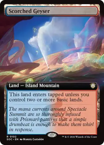 Scorched Geyser (Extended Art)