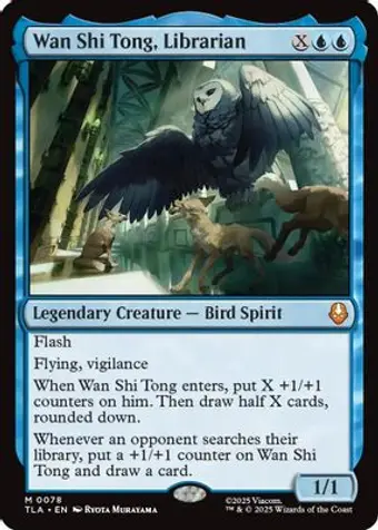 Wan Shi Tong, Librarian