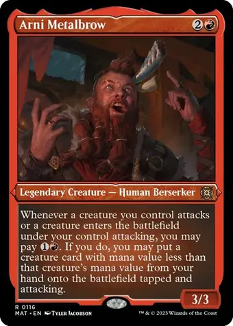 Arni Metalbrow (Foil Etched)