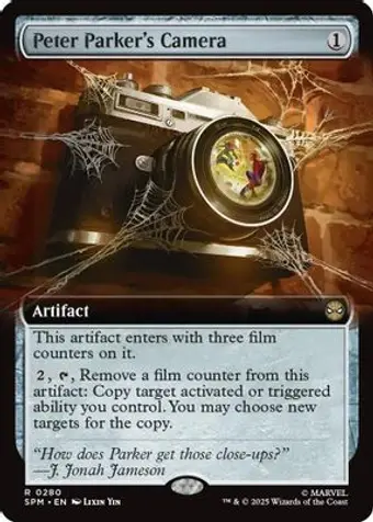 Peter Parker's Camera (Extended Art)