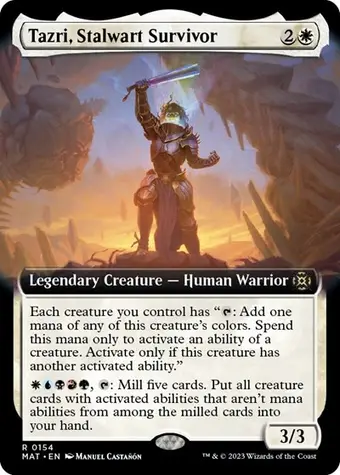 Tazri, Stalwart Survivor (Extended Art)