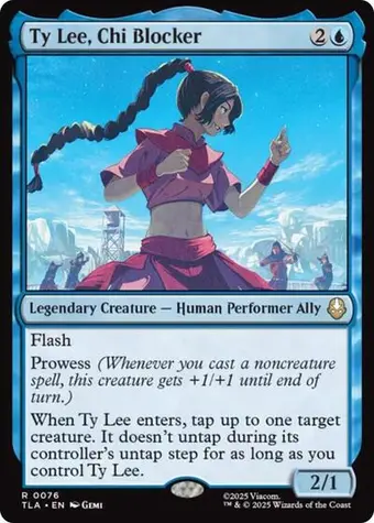 Ty Lee, Chi Blocker