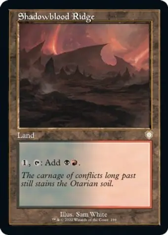 Shadowblood Ridge (Retro Frame)