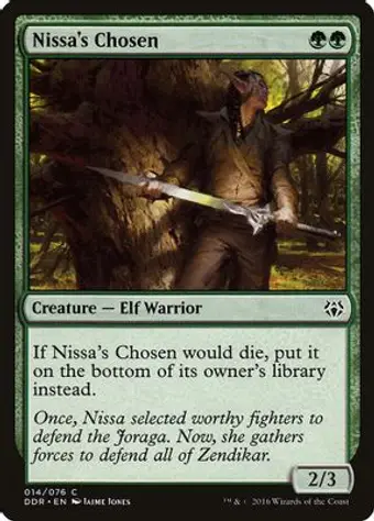 Nissa's Chosen