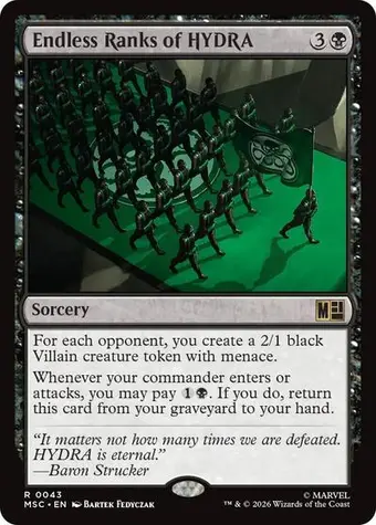 Endless Ranks of HYDRA