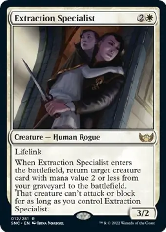 Extraction Specialist