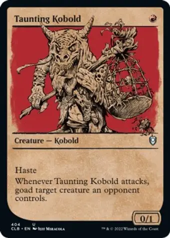 Taunting Kobold (Showcase)