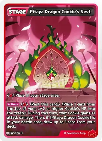 Pitaya Dragon Cookie's Nest