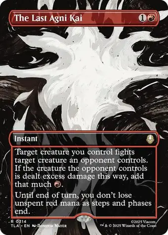 The Last Agni Kai (Borderless)