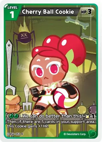 Cherry Ball Cookie