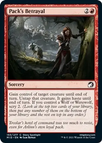 Pack's Betrayal
