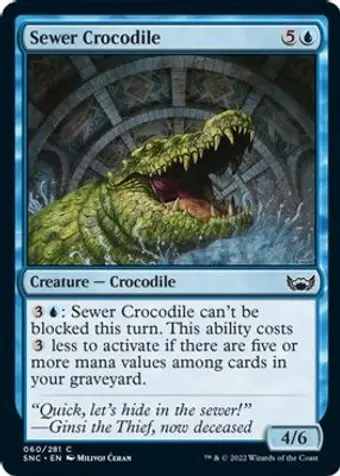 Sewer Crocodile
