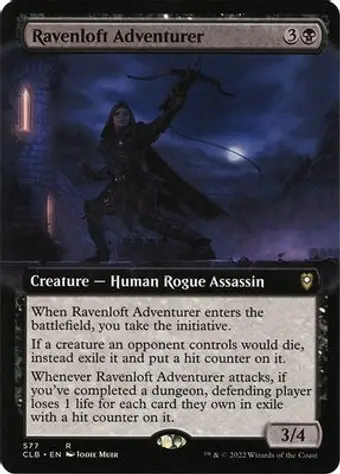 Ravenloft Adventurer (Extended Art)