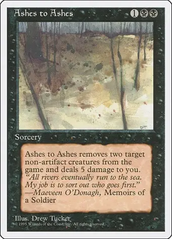 Ashes to Ashes