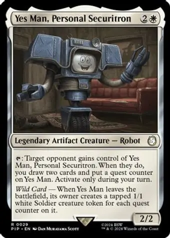 Yes Man, Personal Securitron
