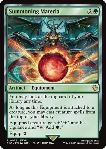 Summoning Materia