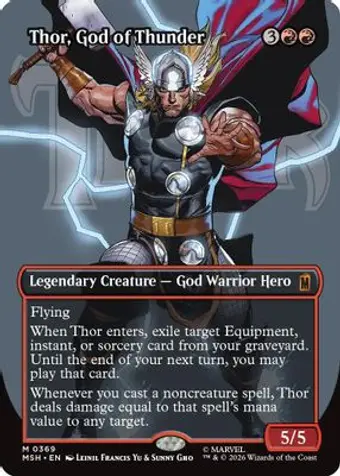 Thor, God of Thunder (Borderless) (0369)