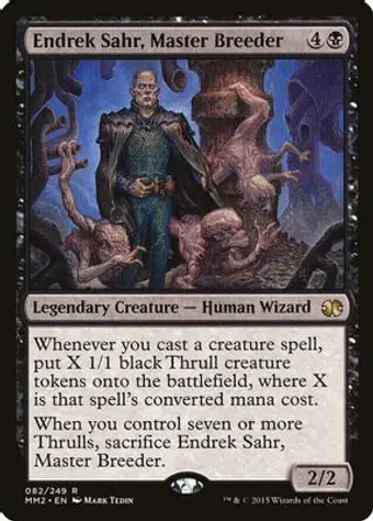 Endrek Sahr, Master Breeder