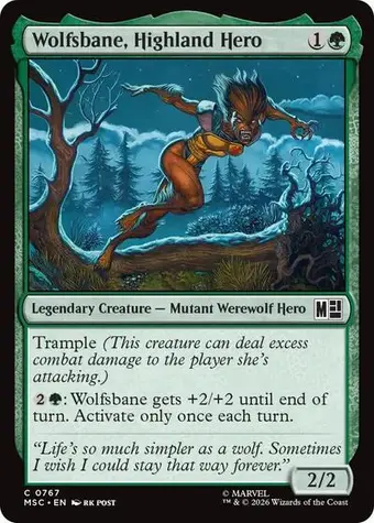 Wolfsbane, Highland Hero