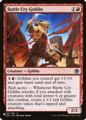 Battle Cry Goblin