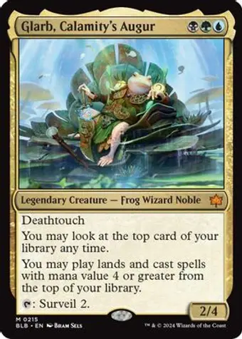 Glarb, Calamity's Augur