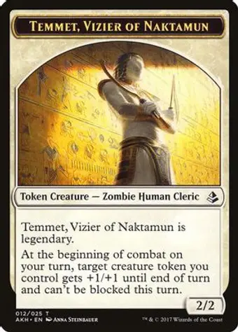 Temmet, Vizier of Naktamun Token