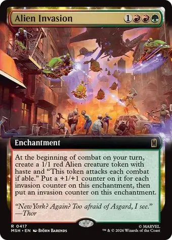 Alien Invasion (Extended Art)