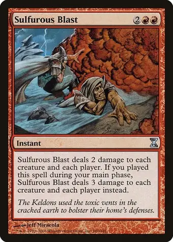 Sulfurous Blast