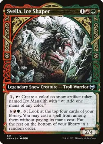 Svella, Ice Shaper (Showcase)