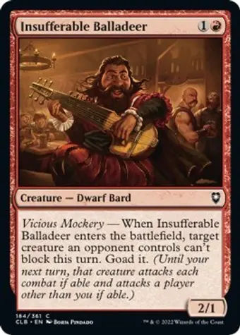 Insufferable Balladeer