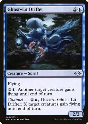 Ghost-Lit Drifter
