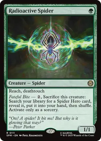 Radioactive Spider