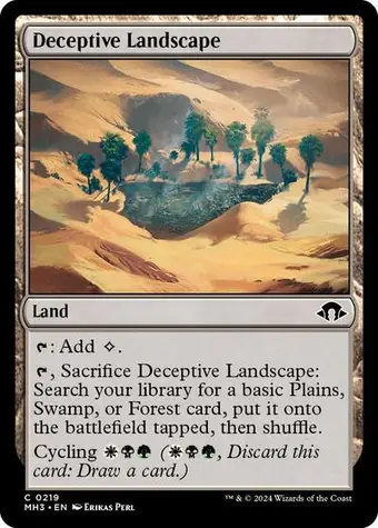 Deceptive Landscape