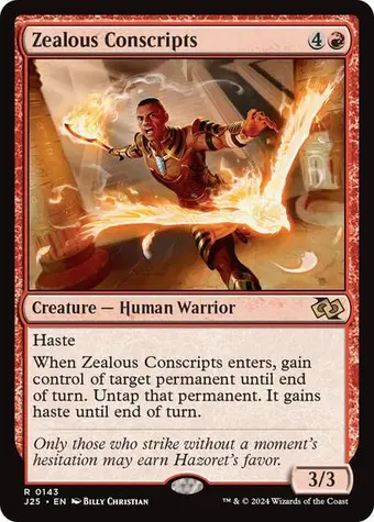 Zealous Conscripts