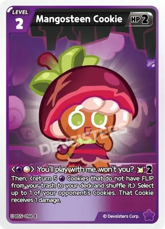 Mangosteen Cookie