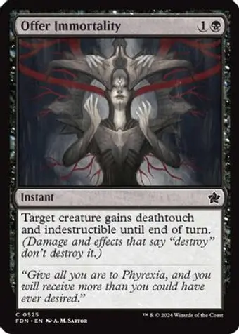 Offer Immortality