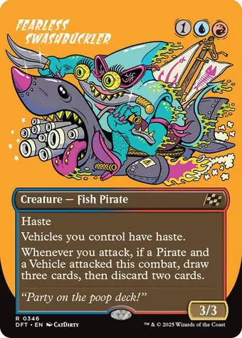 Fearless Swashbuckler (Borderless)