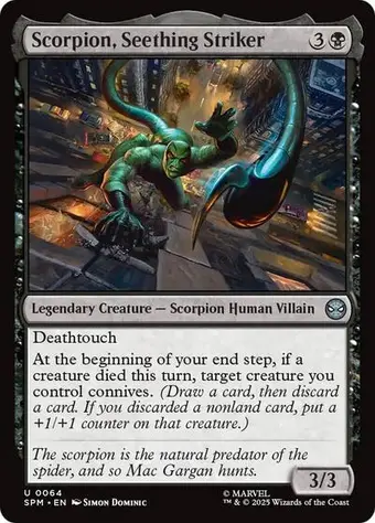 Scorpion, Seething Striker