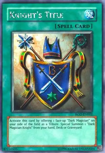 Knight's Title (Reshef of Destruction) (Secret Rare)