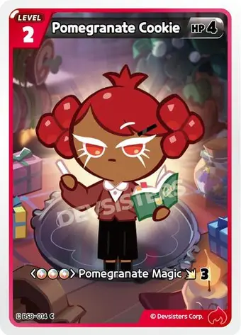 Pomegranate Cookie