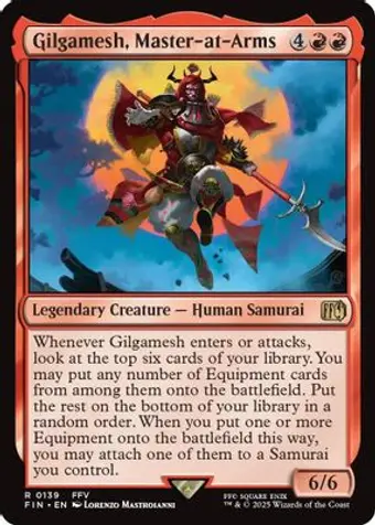 Gilgamesh, Master-at-Arms
