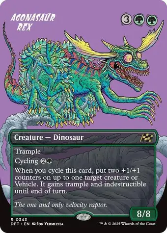 Agonasaur Rex (Borderless)
