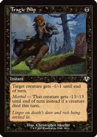 Tragic Slip (Retro Frame)