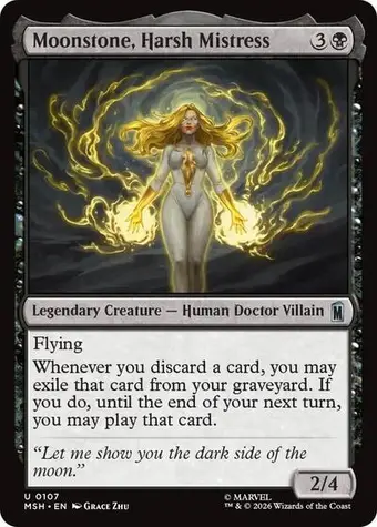 Moonstone, Harsh Mistress